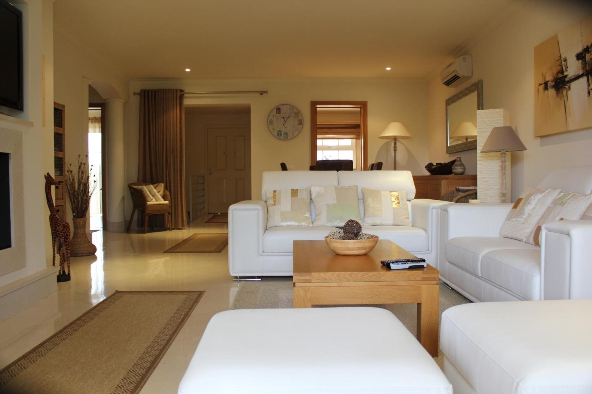 Luxury 3 Bedroom Apartment On Gated Complex Quarteira Exteriér fotografie
